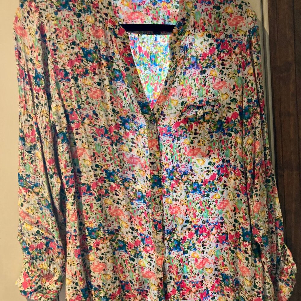 Kut from the Kloth Jasmine Multi-colored Top